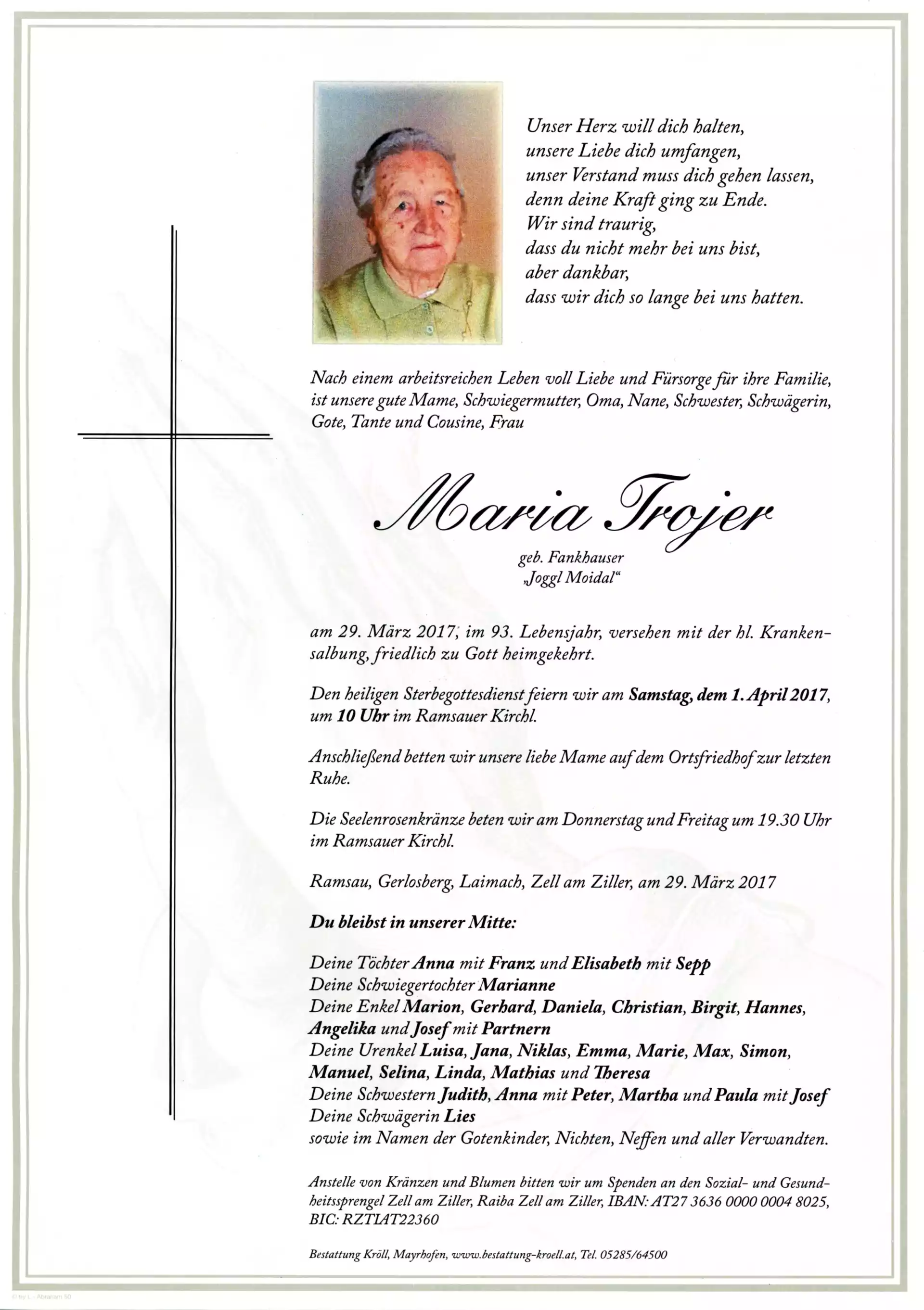 Parte von Maria Trojer